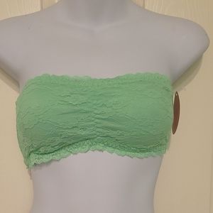 NWT Anemone Lace Bandeau Bralette, Size  S/M